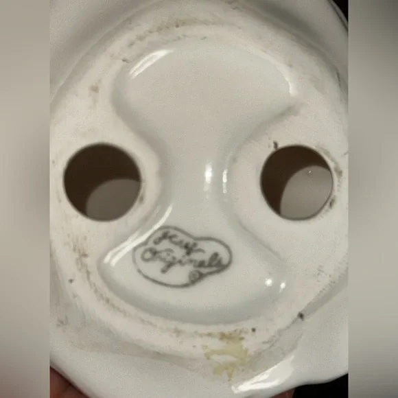 Vintage Josef Originals March Girl Figurine Aqua Dress + Rhinestones - Picture 6 of 6